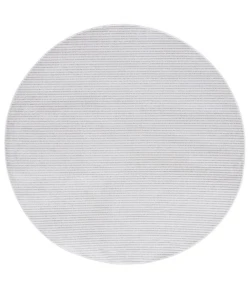 Safavieh Whisper Grey / Dark Grey WHS550 6 ft. 7 in. X 6 ft. 7 in. Round Rug