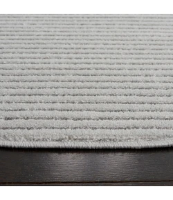 Safavieh Whisper Grey / Dark Grey WHS550 6 ft. 7 in. X 6 ft. 7 in. Round Rug