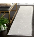 Safavieh Whisper Grey / Ivory WHS552 2 ft. 2 in. X 8 ft. Runner Rug