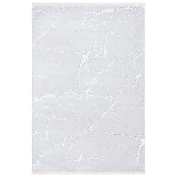 Safavieh Whisper Grey / Ivory WHS552 5 ft. 3 in. X 7 ft. 6 in. Rectangle Rug