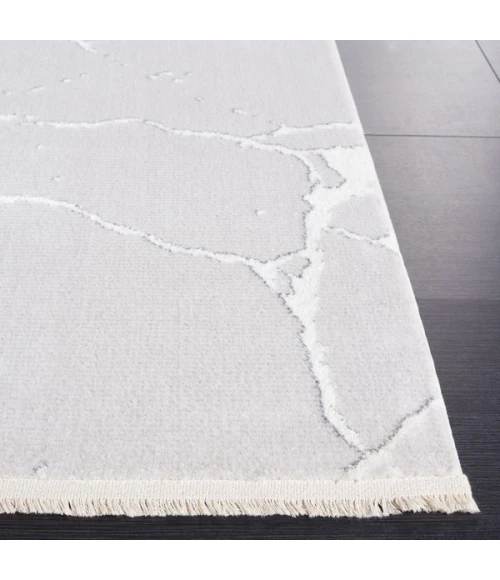 Safavieh Whisper Grey / Ivory WHS552 6 ft. 7 in. X 6 ft. 7 in. Square Rug