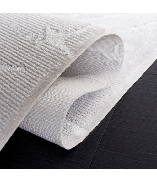 Safavieh Whisper Grey / Ivory WHS552 6 ft. 7 in. X 6 ft. 7 in. Square Rug