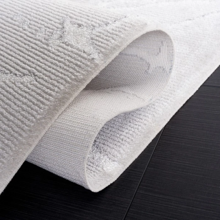 Safavieh Whisper Grey / Ivory WHS552 5 ft. 3 in. X 7 ft. 6 in. Rectangle Rug