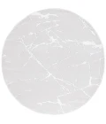 Safavieh Whisper Grey / Ivory WHS552 6 ft. 7 in. X 6 ft. 7 in. Round Rug