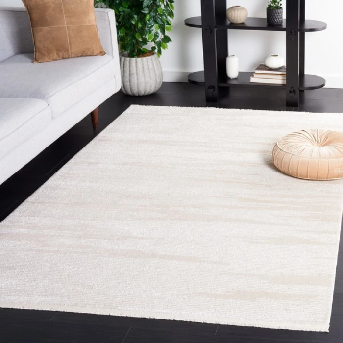 Safavieh Whisper Ivory / Beige WHS554 5 ft. 3 in. X 7 ft. 6 in. Rectangle Rug