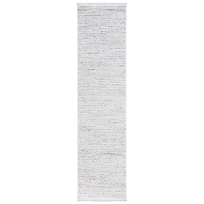 Safavieh Whisper Grey / Dark Grey WHS556 2 ft. 2 in. X 8 ft. Runner Rug