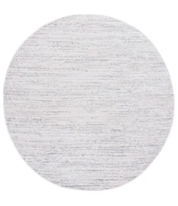 Safavieh Whisper Grey / Dark Grey WHS556 6 ft. 7 in. X 6 ft. 7 in. Round Rug