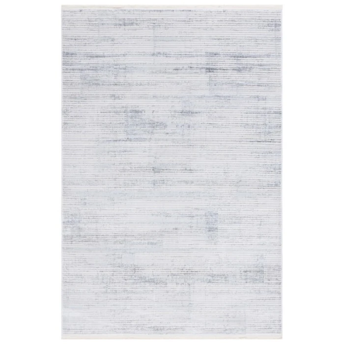 Safavieh Whisper Grey / Ivory WHS558 5 ft. 3 in. X 7 ft. 6 in. Rectangle Rug