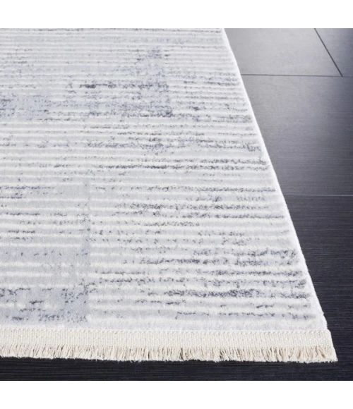 Safavieh Whisper Grey / Ivory WHS558 8 ft. X 10 ft. Rectangle Rug