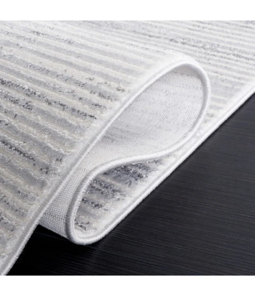 Safavieh Whisper Grey / Ivory WHS558 8 ft. X 10 ft. Rectangle Rug