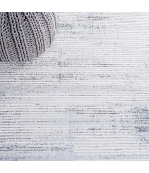 Safavieh Whisper Grey / Ivory WHS558 8 ft. X 10 ft. Rectangle Rug