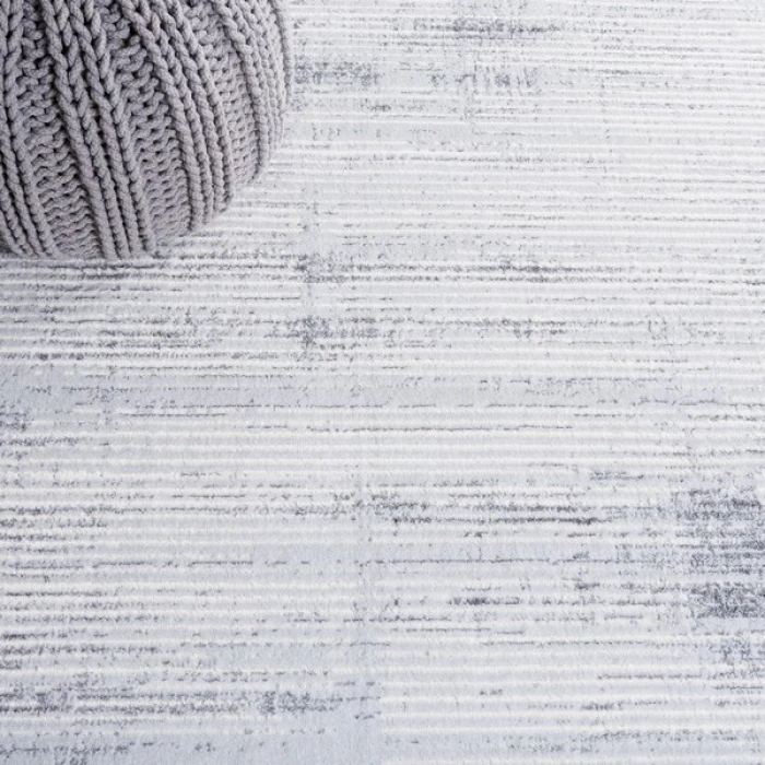 Safavieh Whisper Grey / Ivory WHS558 6 ft. 7 in. X 6 ft. 7 in. Square Rug
