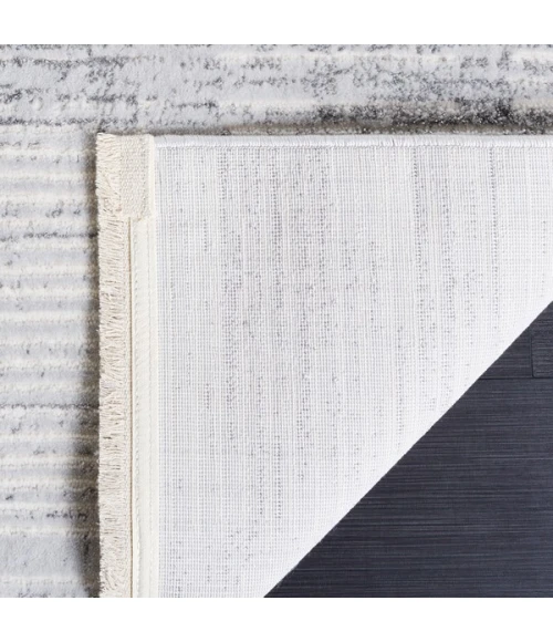 Safavieh Whisper Grey / Ivory WHS558 8 ft. X 10 ft. Rectangle Rug