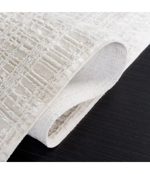 Safavieh Whisper Ivory / Ivory WHS560 5 ft. 3 in. X 7 ft. 6 in. Rectangle Rug