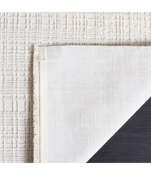 Safavieh Whisper Ivory / Ivory WHS560 5 ft. 3 in. X 7 ft. 6 in. Rectangle Rug