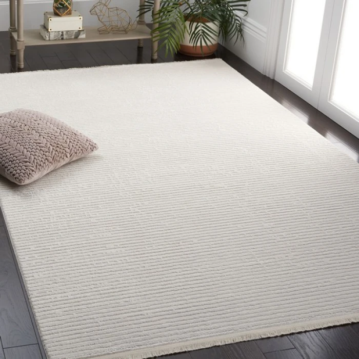 Safavieh Whisper Ivory WHS562 6 ft. 7 in. X 8 ft. 7 in. Rectangle Rug