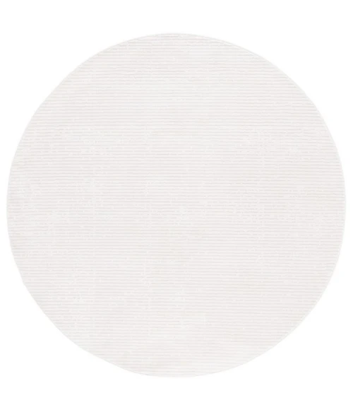 Safavieh Whisper Ivory WHS562 6 ft. 7 in. X 6 ft. 7 in. Round Rug