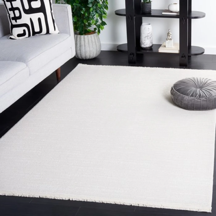 Safavieh Whisper Ivory / Ivory WHS565 4 ft. X 6 ft. Rectangle Rug