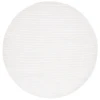 Safavieh Whisper Ivory / Ivory WHS565 6 ft. 7 in. X 6 ft. 7 in. Round Rug