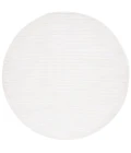 Safavieh Whisper Ivory / Ivory WHS565 6 ft. 7 in. X 6 ft. 7 in. Round Rug