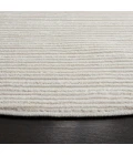 Safavieh Whisper Ivory / Ivory WHS565 6 ft. 7 in. X 6 ft. 7 in. Round Rug