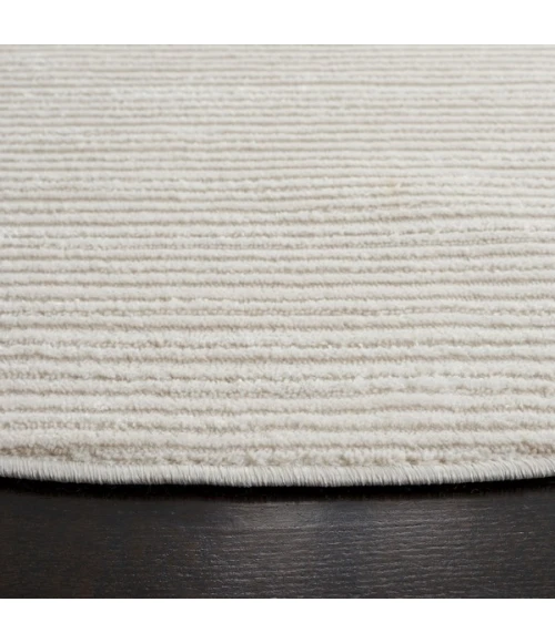 Safavieh Whisper Ivory / Ivory WHS565 6 ft. 7 in. X 6 ft. 7 in. Round Rug