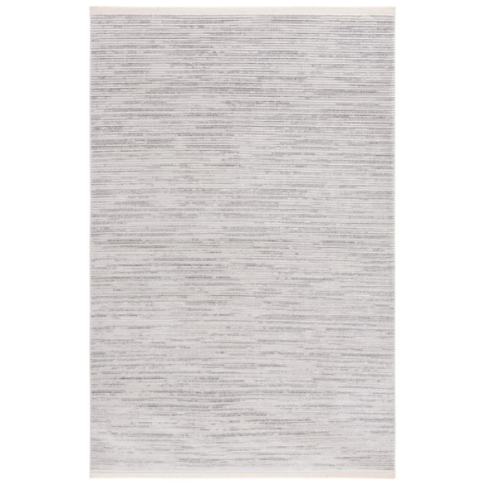Safavieh Whisper Light Grey / Ivory WHS565 5 ft. 3 in. X 7 ft. 6 in. Rectangle Rug