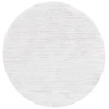 Safavieh Whisper Light Grey / Ivory WHS565 6 ft. 7 in. X 6 ft. 7 in. Round Rug