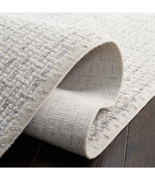 Safavieh Whisper Light Grey / Ivory WHS568 5 ft. 3 in. X 7 ft. 6 in. Rectangle Rug