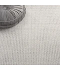Safavieh Whisper Light Grey / Ivory WHS568 5 ft. 3 in. X 7 ft. 6 in. Rectangle Rug