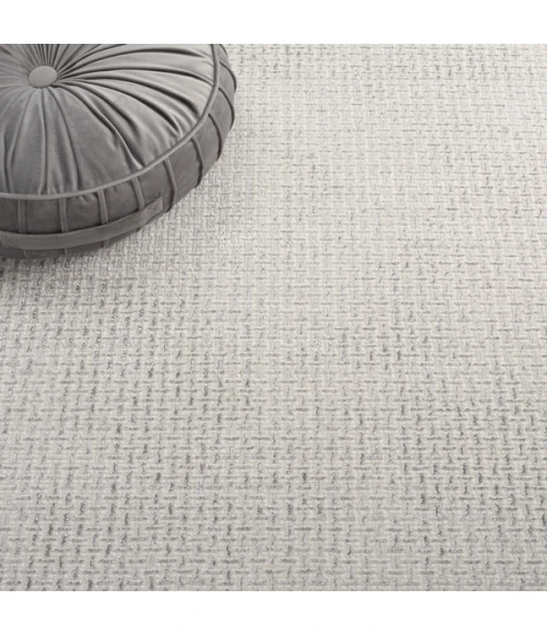 Safavieh Whisper Light Grey / Ivory WHS568 5 ft. 3 in. X 7 ft. 6 in. Rectangle Rug