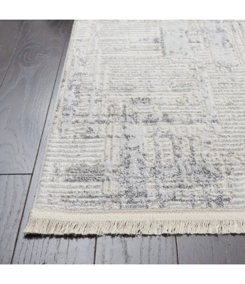 Safavieh Whisper Light Grey / Beige WHS582 5 ft. 3 in. X 7 ft. 6 in. Rectangle Rug