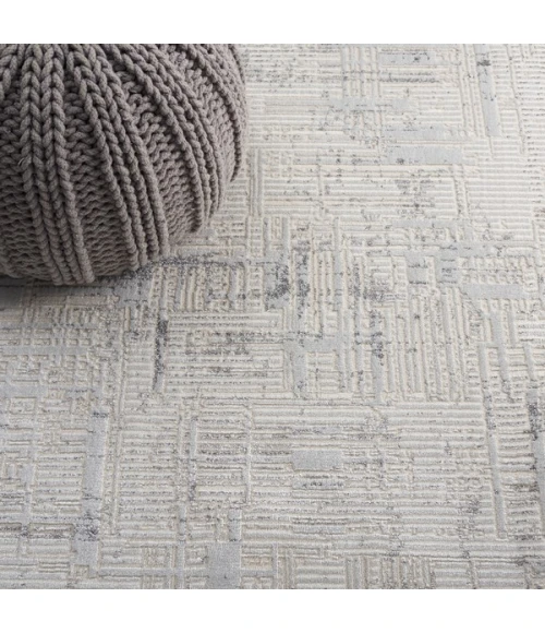 Safavieh Whisper Light Grey / Beige WHS582 5 ft. 3 in. X 7 ft. 6 in. Rectangle Rug