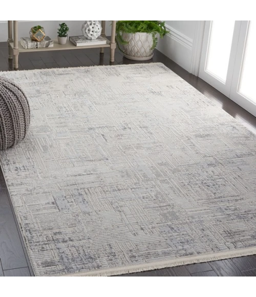 Safavieh Whisper Light Grey / Beige WHS582 5 ft. 3 in. X 7 ft. 6 in. Rectangle Rug