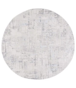 Safavieh Whisper Light Grey / Beige WHS582 6 ft. 7 in. X 6 ft. 7 in. Round Rug