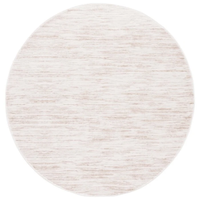 Safavieh Whisper Ivory / Beige WHS584 6 ft. 7 in. X 6 ft. 7 in. Round Rug