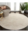 Safavieh Whisper Ivory / Beige WHS584 6 ft. 7 in. X 6 ft. 7 in. Round Rug