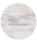 Safavieh Whisper Grey / Blue WHS586 6 ft. 7 in. X 6 ft. 7 in. Round Rug