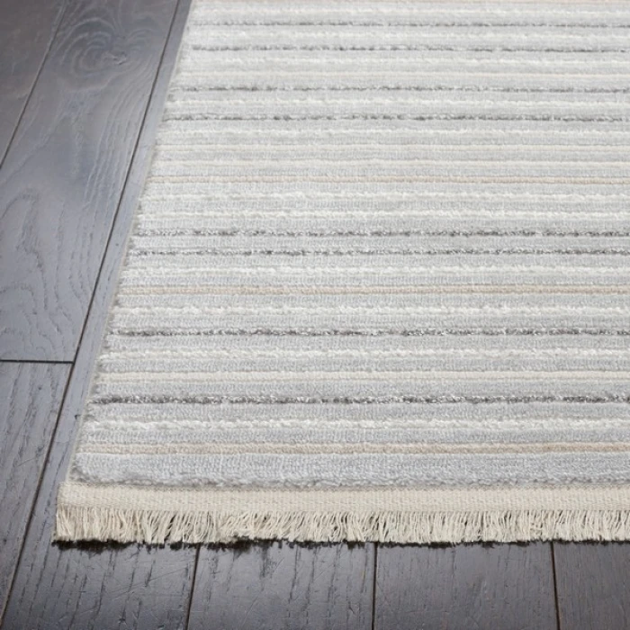 Safavieh Whisper Light Grey / Ivory WHS588 8 ft. X 10 ft. Rectangle Rug