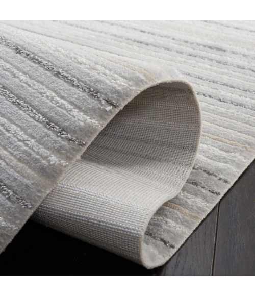 Safavieh Whisper Light Grey / Ivory WHS588 2 ft. 2 in. X 8 ft. Runner Rug