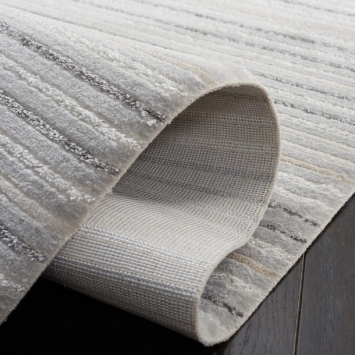 Safavieh Whisper Light Grey / Ivory WHS588 8 ft. X 10 ft. Rectangle Rug