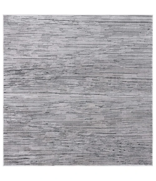 Safavieh Whisper Grey / Dark Grey WHS810 6 ft. 7 in. X 6 ft. 7 in. Square Rug