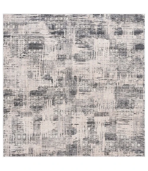 Safavieh Whisper Grey / Light Grey WHS812 6 ft. 7 in. X 6 ft. 7 in. Square Rug