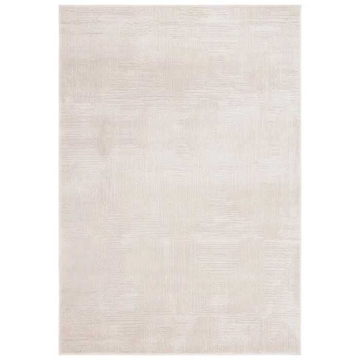 Safavieh Whisper Beige WHS814 6 ft. 7 in. X 6 ft. 7 in. Round Rug