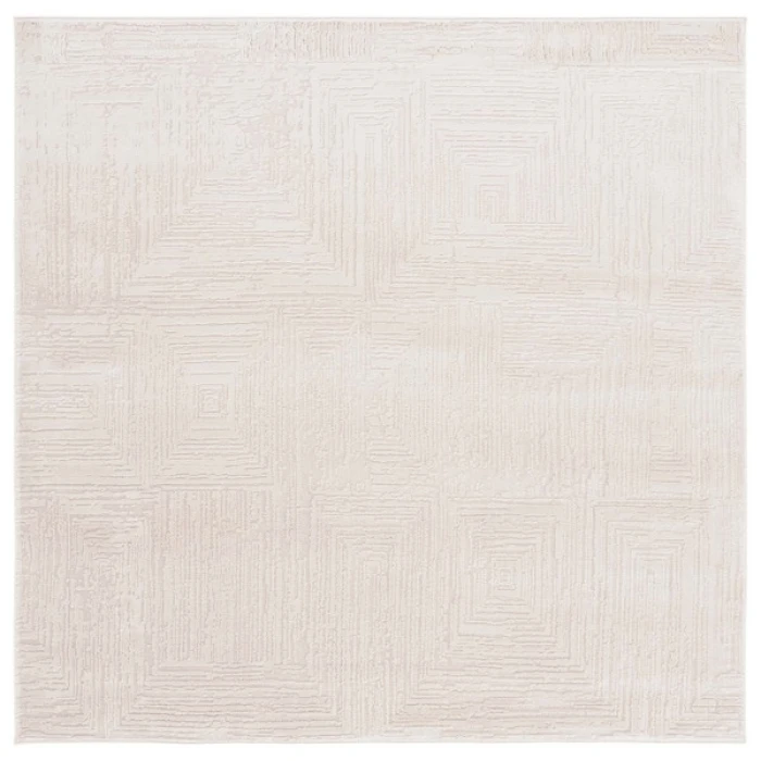 Safavieh Whisper Beige WHS814 6 ft. 7 in. X 6 ft. 7 in. Square Rug