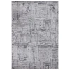 Safavieh Whisper Grey / Dark Grey WHS814 5 ft. 3 in. X 7 ft. 6 in. Rectangle Rug