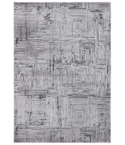 Safavieh Whisper Grey / Dark Grey WHS814 8 ft. X 10 ft. Rectangle Rug