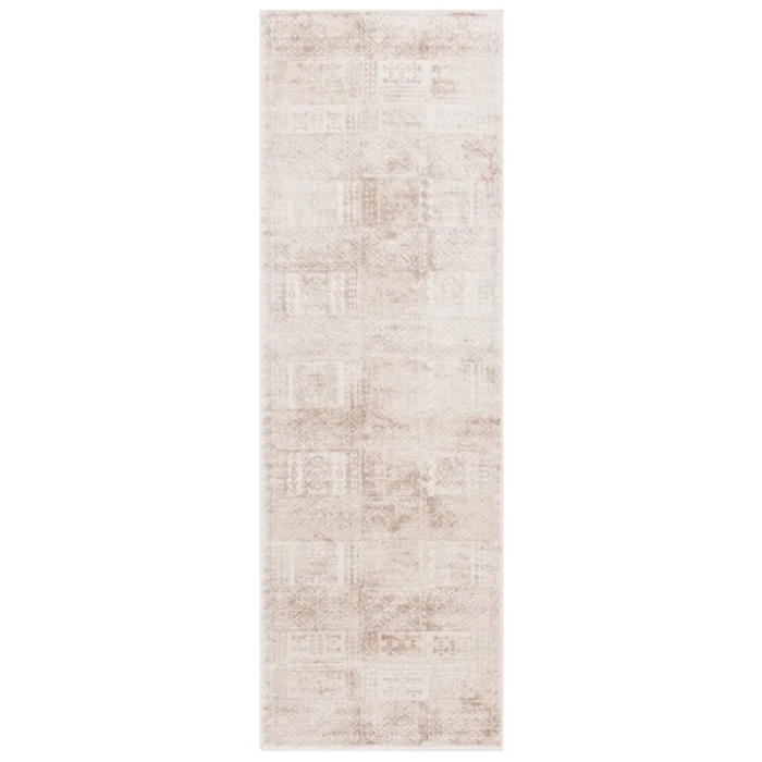 Safavieh Whisper Beige / Light Beige WHS818 2 ft. 6 in. X 8 ft. Runner Rug