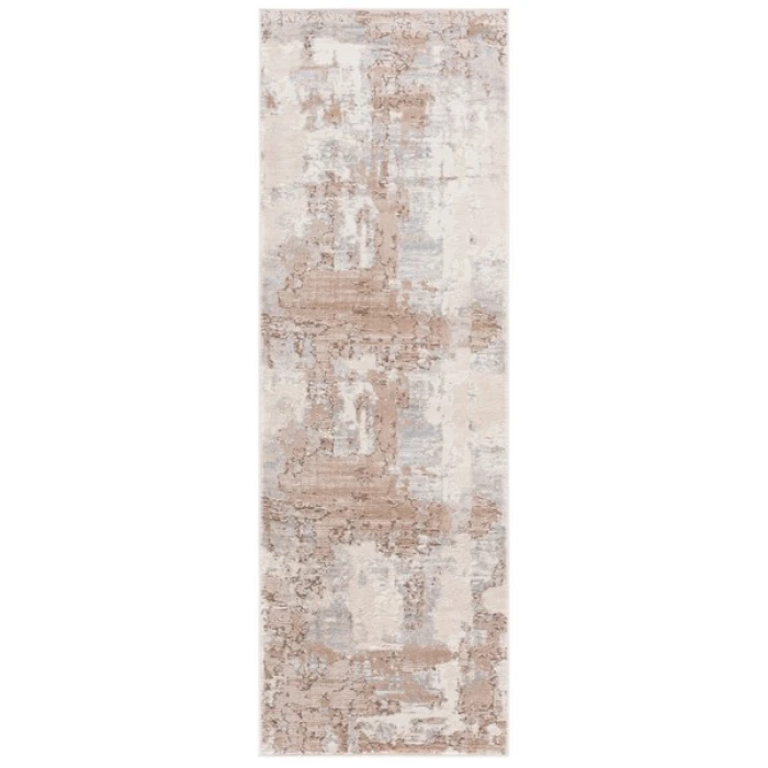 Safavieh Whisper Beige / Light Grey WHS820 2 ft. 6 in. X 8 ft. Runner Rug