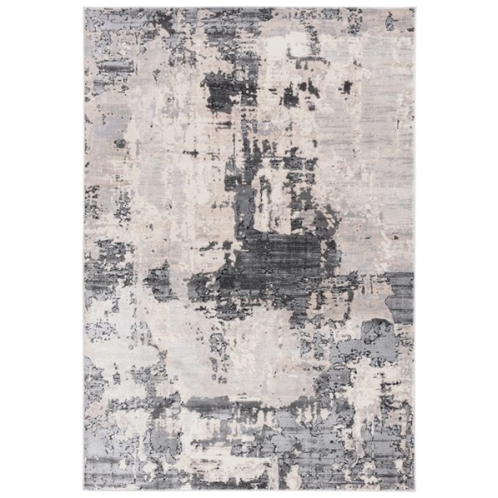 Safavieh Whisper Grey / Light Beige WHS820 5 ft. 3 in. X 7 ft. 6 in. Rectangle Rug